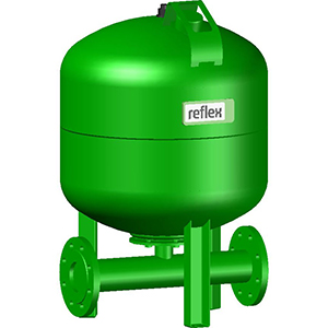 Utilizare in conductele cu apa potabila rece (alimentare boilere ACM, sisteme de ridicare a presiunii, sisteme de alimentare cu apa potabila, pentru amortizarea varfurilor de presiune - lovitura de ciocan)