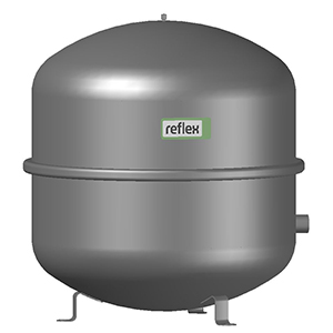 Vas expansiune pt sisteme de incalzire si sisteme de apa racita, Reflex N 80 litri 6 bar gri